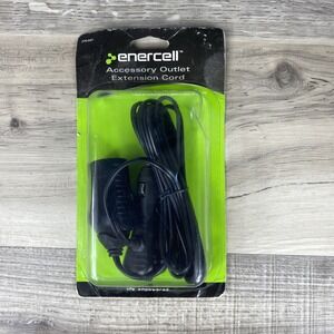 Enercell (Radio Shack) 12v 10A DC Cigarette Lighter Extension Cord 10FT 270-0047
